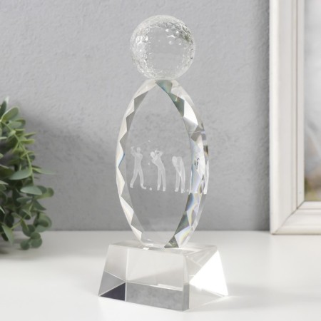 Souvenir Glass "Steel award. Golf" 8x6x20.5 cm-2