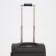 Small 20 suitcase, lightning department, code castle, 3 wheels, 2 outer pockets, brown color