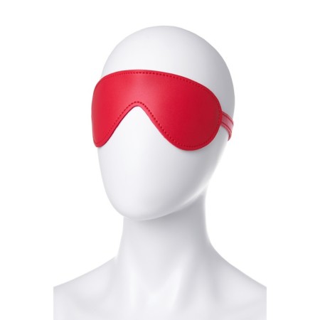 Mask Anonymo, Pu leather, 65 cm, red color-6