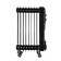 Resanta heater OMPT-9NCH, Oil, 2000 watts, 9 sections, 20 m², black