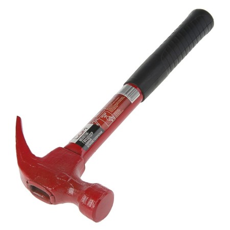 Hammer-Gvvododer Lom, metal rubberized handle, 680 g