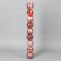 Set of balls plastic D-7 cm, 9 pcs "Camilla" pink