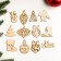 Set for creativity "New Year's ornaments" 2024, 12 pcs, 5x4 cm