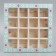 Box for sweets, confectionery packaging, 16 cells, “best educator” 17.7 x 17.7 x 3.8 cm