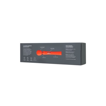 Vibronser Fun Factory Vim Vibrating Wand, silicone, 31.3 cm, orange-11