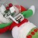 Christmas tree toy "Snowman", from batteries, glow of multi