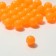 Busina "Drage" d = 8mm (set 10 g), the color is bright orange