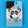 Panda key a keychain, 12 x 3.5 cm