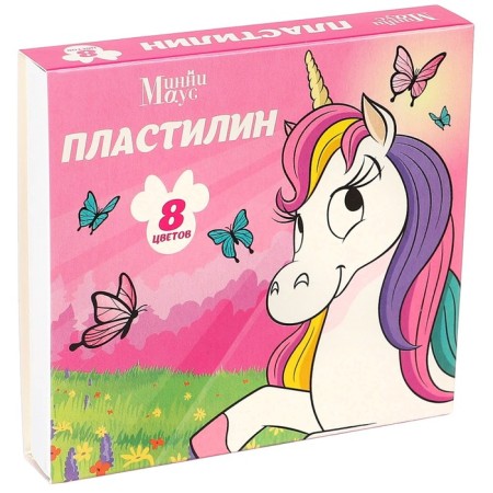 Plasticine 8 colors 120 g "Minni and unicorn"-2