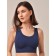 Female top on wide straps Top Shaper Spalla Larga, size 44-46, color deep blue