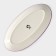 Lavender Dolyana dish, 28 × 14.5 × 3.5 cm, white color