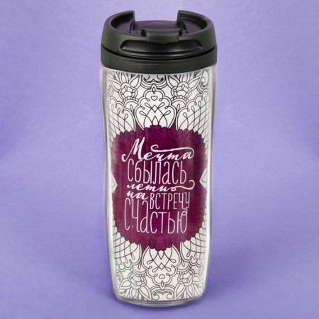 Thermost man "Coloring-antistress", 350 ml