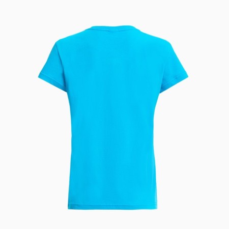 Female T-shirt, light blue/mix, size 46-8