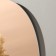 Wall mirror, 70x50 cm, with 1 plate