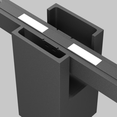 Track lamp Technical TR121-2-7W4K-B, LED, 7 W, 193x53x104 mm, 390 lm, 4000k, black-6