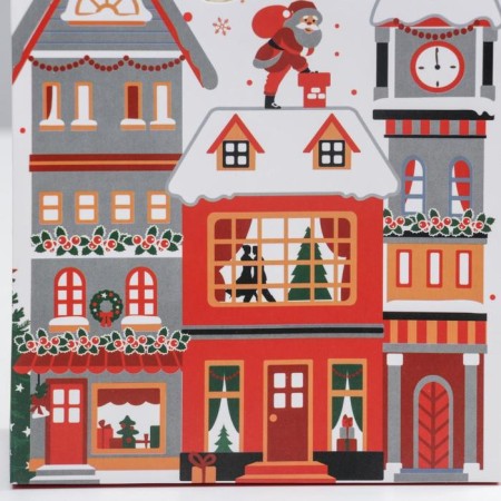 The folding box “The holiday comes to us”, 15 x 7 x 22 cm, New Year-3