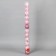 Set of balls plastic D-6 cm, 12 pcs "marshmallow" pink