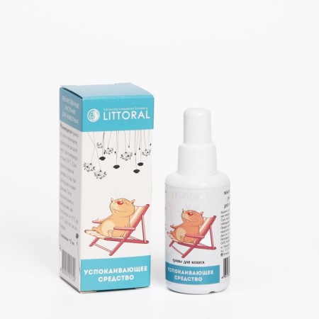 Therapeutic herbs "soothing" for cats, 50 ml