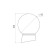 Lamp ERA NBP 01-60-004, E27, 60W, 150x200 mm, IP20
