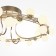 Ceiling Lamp Maytoni Mod081CL-L36G3K, LED, 55W, 60x60x20 cm, 4100lm, Color Gold