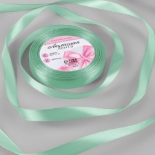 Satin ribbon, 12 mm × 23 ± 1 m, pale mild # 181