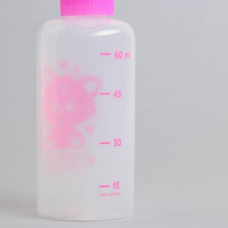 Set for feeding "fluffy happiness" for kittens, a bottle of 60 ml, brush, nipples-12