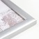 Photo frame pine c19 silver 10x15 cm (plastic screen)