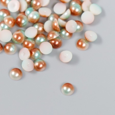 Decor "Persian-blue gradient" d = 6 mm 10g 200 pcs 5x2.5 cm-1