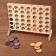 Game "four in a row" 17x13cm