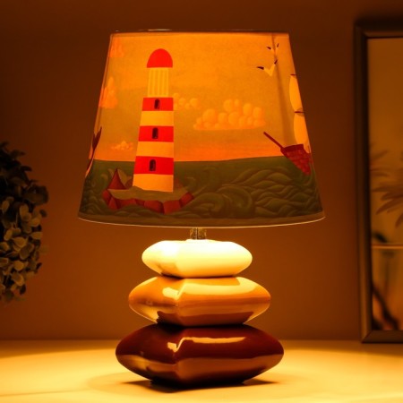 Table lamp "Sea" E14 15W 20x20x28 cm Risalux-2