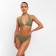 Swimsuit female separate minku color green, size 48