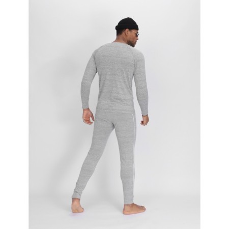 Thermal underwear is male, size 54-56, the color is light gray-10