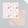 A set of scrapbooking paper 12 sheets 12 designs "Funny cats" 160 grams 15.2x15.2 cm