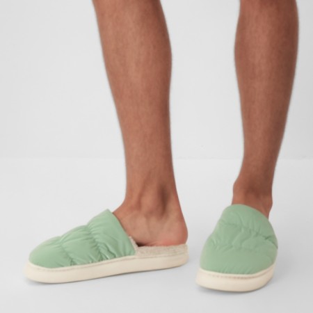 Male slippers, size 44-45, mint color-4