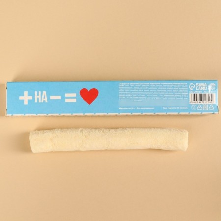 A marshmallow tube with a crispy crust “You charge me”, with strawberry jam, 20 g.-2