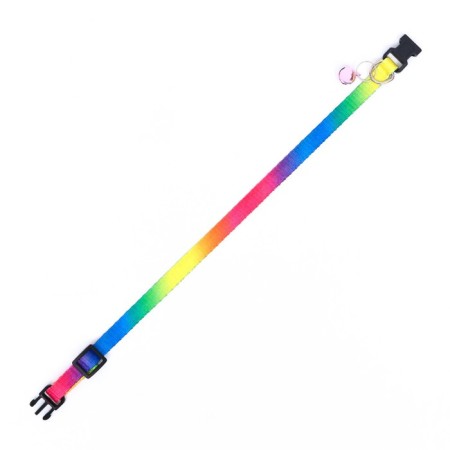 Collar "Rainbow", 30 x 1 cm, kapron-3
