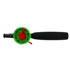 Winter fishing rod, plastic, with neoprene pen, 40 cm