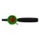 Winter fishing rod, plastic, with neoprene pen, 40 cm