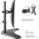 Bracket for monitors Onkron D101FS Black 13 "-34" Max.8kg Table turn and slope