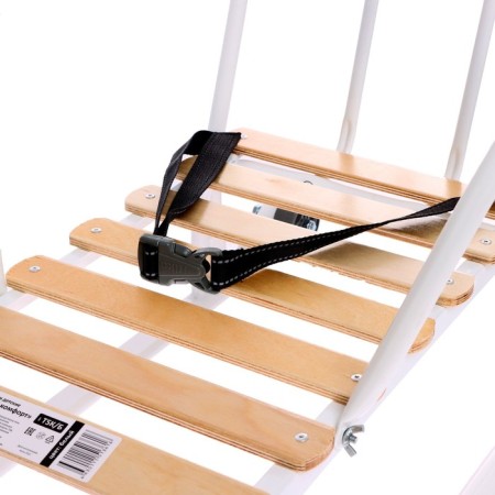 Sled "Timka 5 comfort", white color-2