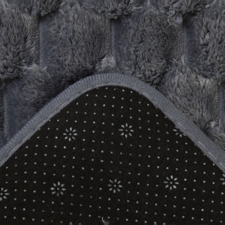 Bathroom mat Ethel "Rombs", col. Gray, 40x60 cm-2