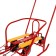 Sled "breeze 7 station wagon", red color