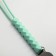 Holder for the nipple - dummies of "rhombics", silicone, green color