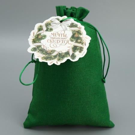 Gift bag "Dreams", 20 x 30 cm +/- 1.5 cm, New Year