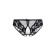 Erolata access panties, stretch net, black color, size 50-52