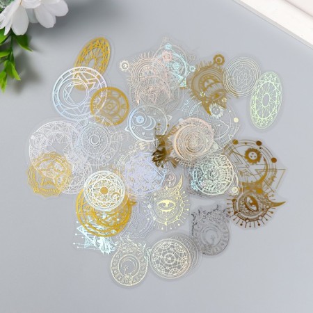 Set of stickers "Orbit" 40 pcs 8x12 cm