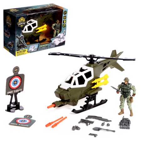 A set of military "helicopter pilot"