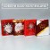 Laminated vertical “Cozy and heat” laminate, M 26 x 30 x 9 cm, New Year