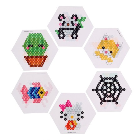 Aquamosaic "Make a keychain", 2 basics, 24 stencils, 2400 balls-19