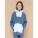 Jacket for girls, height 116 cm, dark gray color